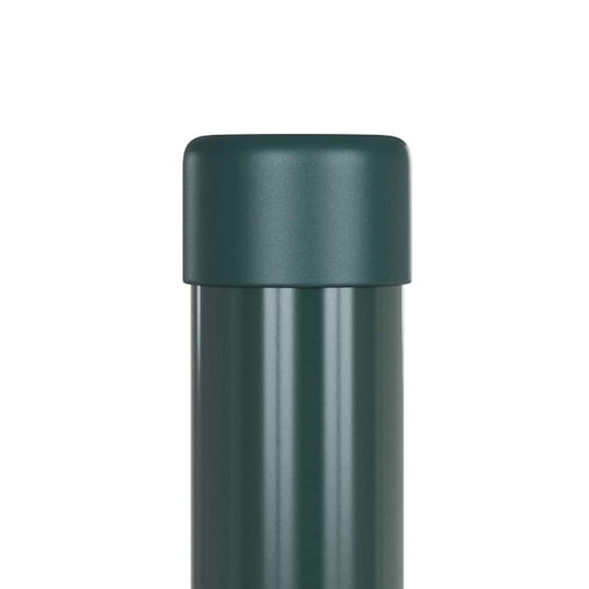 vidaXL Träger für Gartenzaun aus Stahl 70cm 12Stück Green