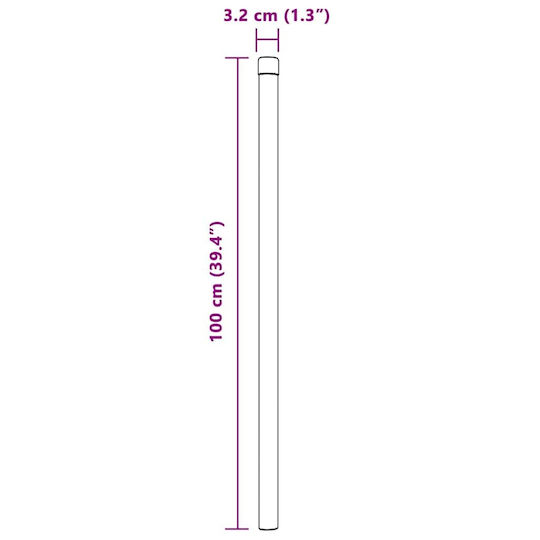 vidaXL Garden Fencing Material 12pcs Silver