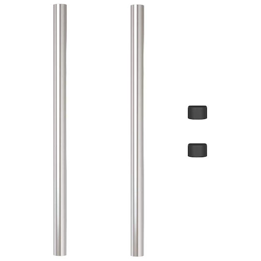 vidaXL Garden Fencing Material 2pcs Silver