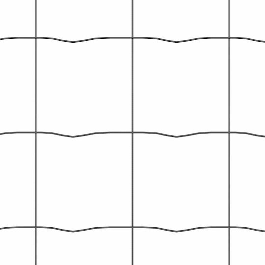 vidaXL Συρματόπλεγμα Γαλβανιζέ Γκρι 0.8x25m