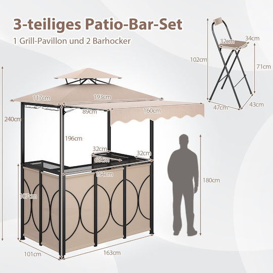 Costway Accesorii pentru Grătare
