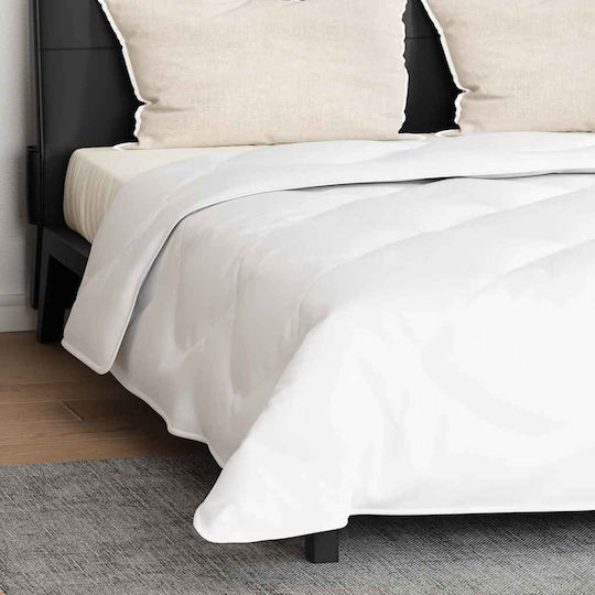 vidaXL Super Double Hotel Blanket White 240x220cm 3pcs