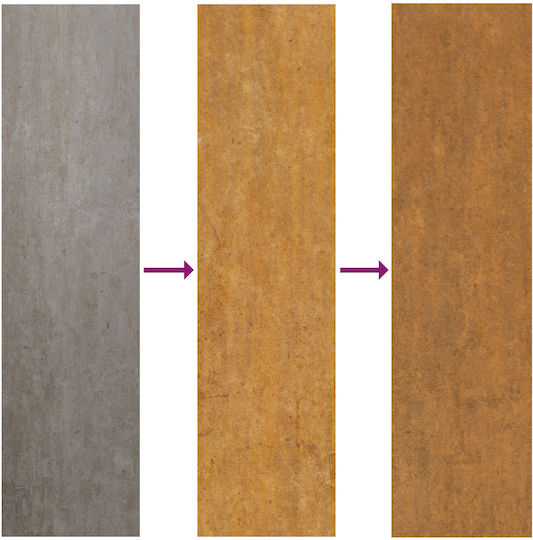 vidaXL Decorative Room Divider Metal with 1 Panel 100x180cm
