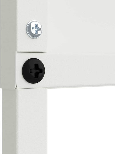 Vidaxl Decorative Garden Panel White 32 x 140 cm