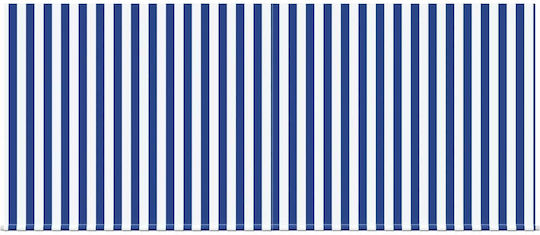Foldable Tent Blue White Stripes Large