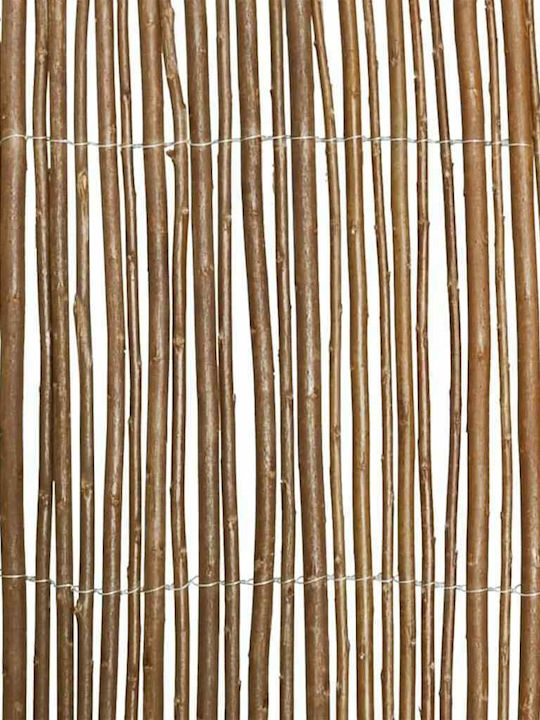 vidaXL Bamboo Fencing Bamboo with Whole Wood 1.2x3m