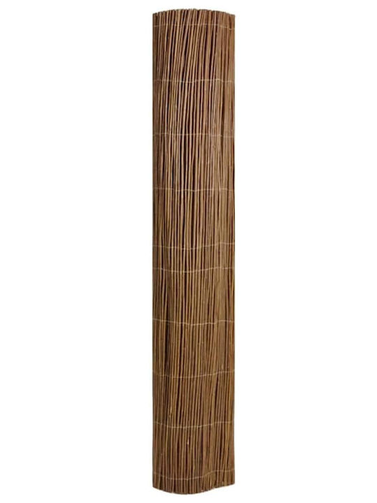 vidaXL Bamboo Fencing Bamboo with Whole Wood 1.2x3m