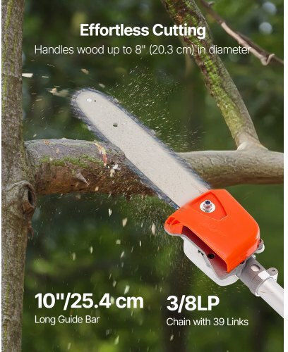 Vevor Vevor Gasoline Garden Multi Tool 2 in 1 Chainsaw Extension