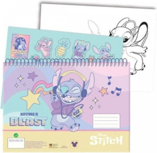 Блок за рисуване Gim Stitch Gen-z 342-01413 A4 30 листа
