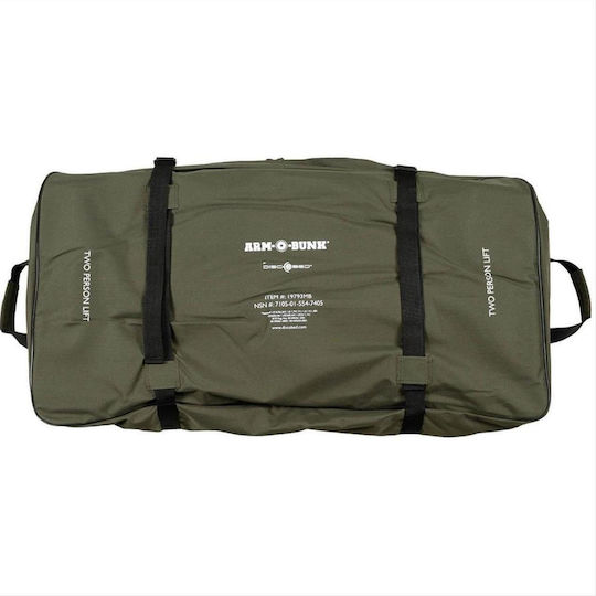 Folding Bed Guest & Folding Bed Campaign Single Green