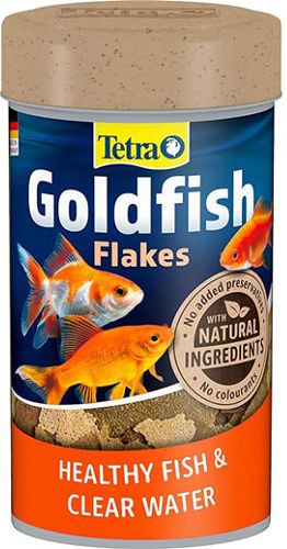 Tetra Goldfish Flakes 250ml Τροφή Χρυσόψαρα
