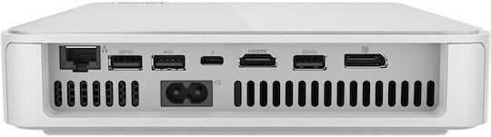 Lenovo IdeaCentre Mini 01IRH8 PC (Kern i5-13420H/16GB DDR4/512GB SSD/W11 Pro) Wolkengrau