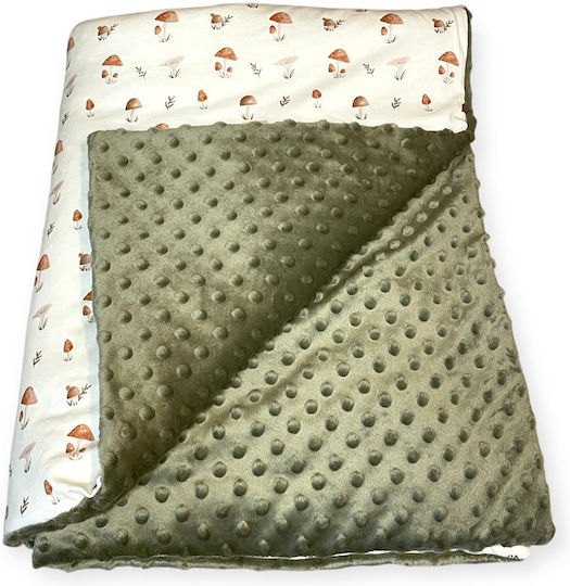 Grandes Suenos Duvet Crib Cotton Green 75x100cm