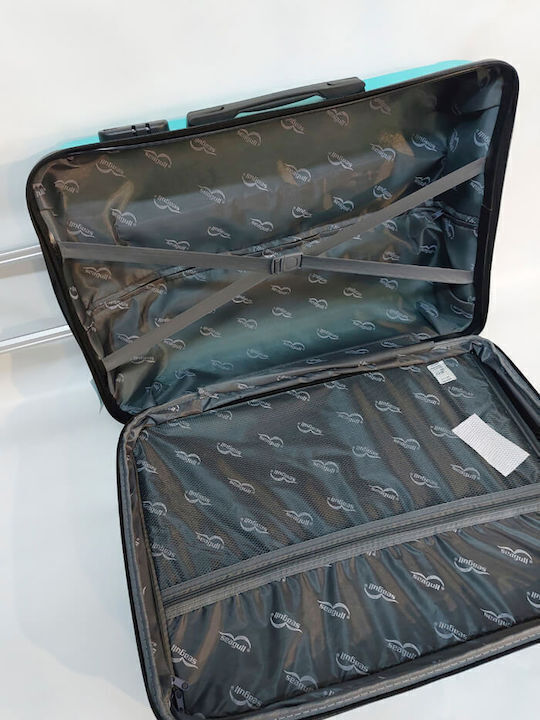 Diplomat Großer Die Möwen-Kollektion Hartes Reisegepäck Gelbe mit 4 Räder Höhe 75cm