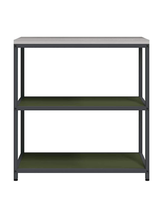 Bodenmontierter Küchenschrank Grün 90x50x92cm