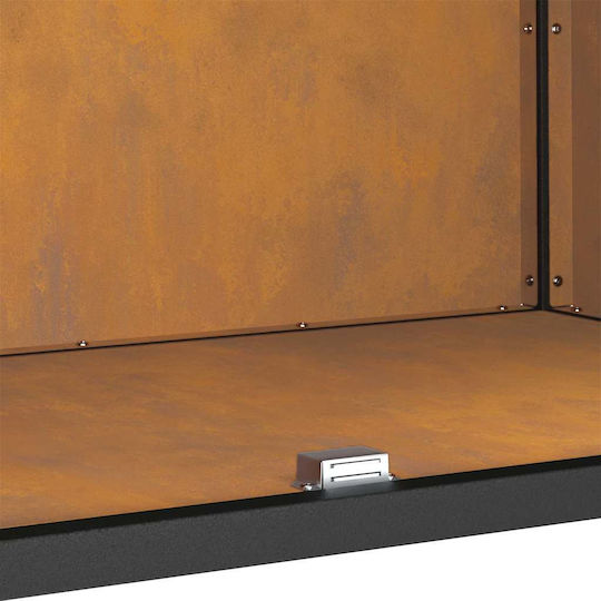 Vidaxl Ντουλάπα Αποθήκευσης Κουζίνας Ράφι Σκ Rusty 60 X 50 X 92 Εκ