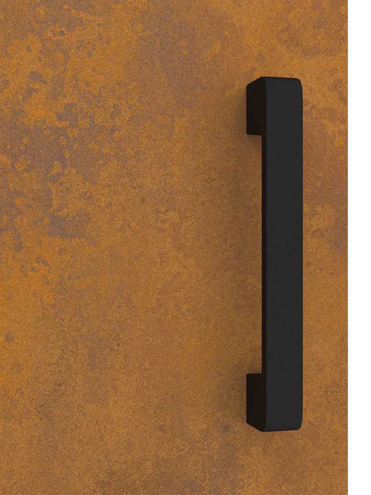 Vidaxl Kitchen Storage Cabinet Food Rack Rusty 60 X 50 X 92 Cm