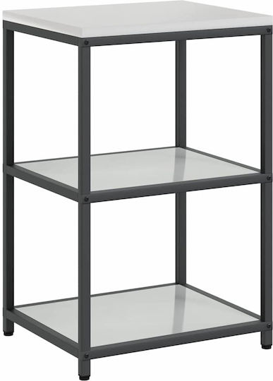 Vidaxl Set Depozitare Bucătărie Raft 2 Buc Argintiu 120 X 50 X 92 Cm