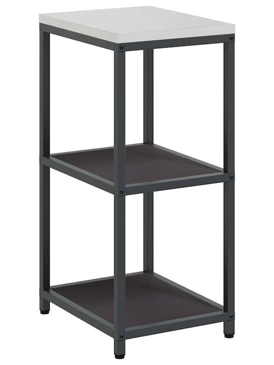 Vidaxl Raft De Depozitare Bucătărie Raft Negru 60 X 50 X 92 Cm Oțel