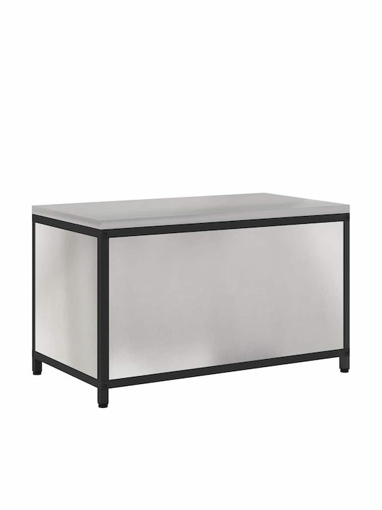 Vidaxl Küchenregal Silber 60 X 50 X 92 cm