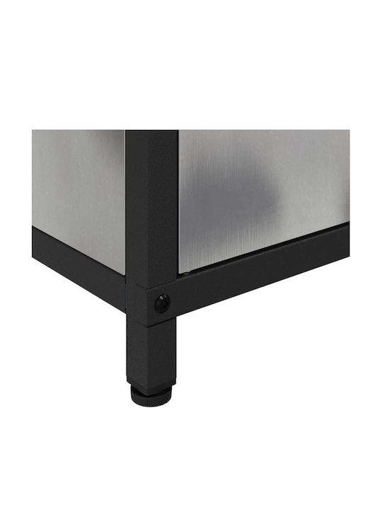 Vidaxl Küchenregal Silber 60 X 50 X 92 cm