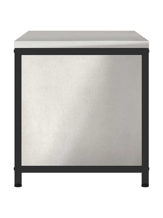 Vidaxl Küchenregal Silber 60 X 50 X 92 cm
