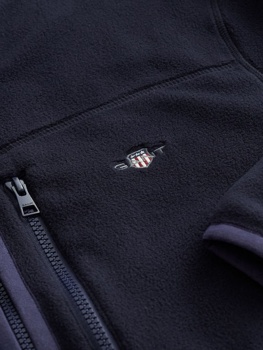 Ανδρική Ζακέτα Fleece Σκούρο Μπλε