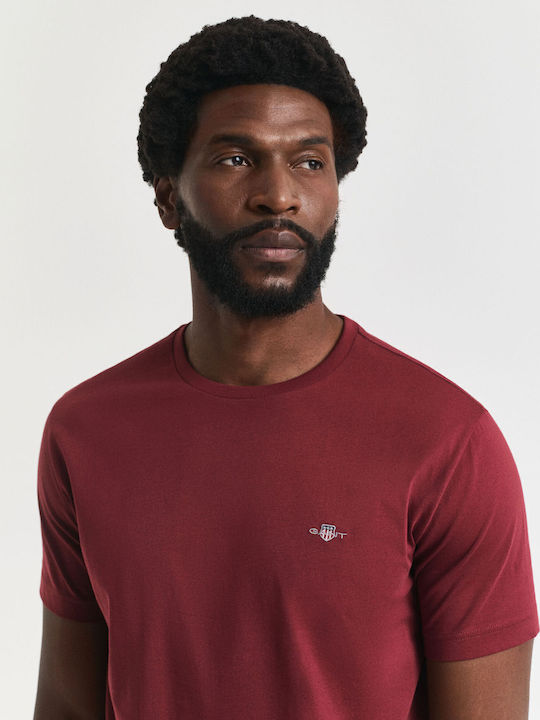 T-shirt Burgundy