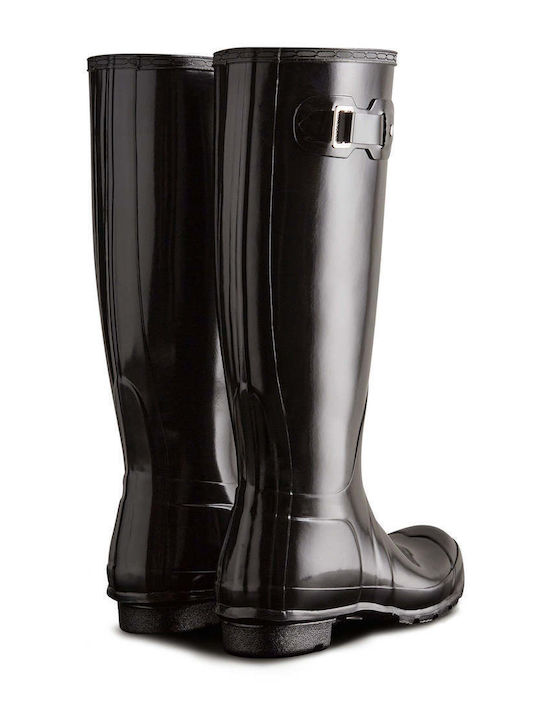 Original Tall Damen Gummistiefel Schwarz