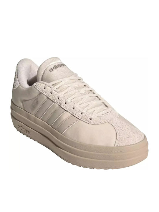 Vl Court Bold Damen Flatforms Sneakers Beige