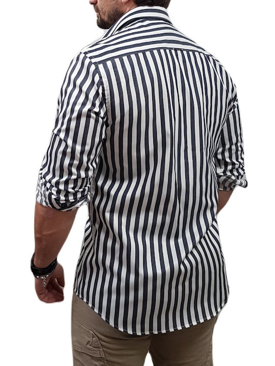Vittorio Artist Cotton Shirt Black