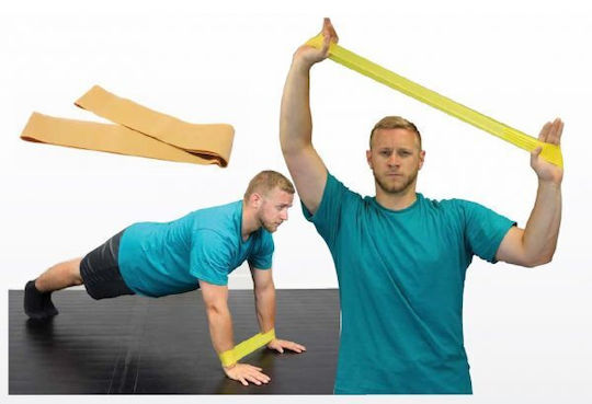 Lowenstein Bandă de rezistență pentru exerciții Bucla Hard Negru 25cm 0.25m