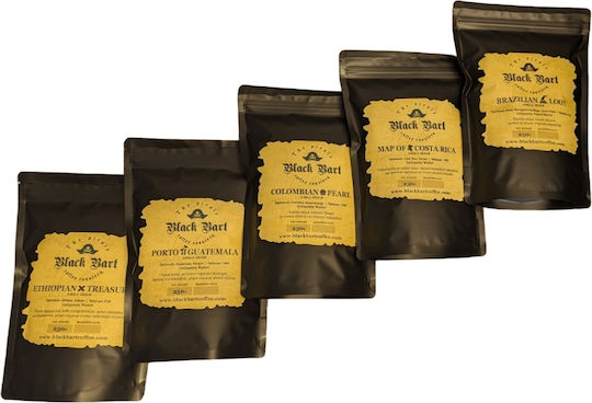 Black Bart Coffee Filter Coffee Single Origin Arabica Beans 5x250gr