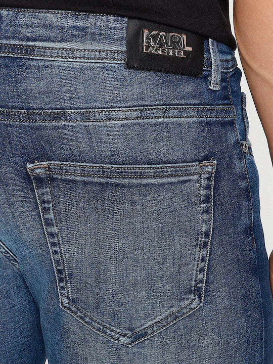 Men's Jeans Pants with Slim Fit Blue