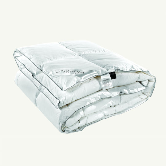 La Luna Πάπλωμα Υπέρδιπλο Πουπουλένιο 220x240εκ. Comfort Quilt Λευκό 9.5 togs