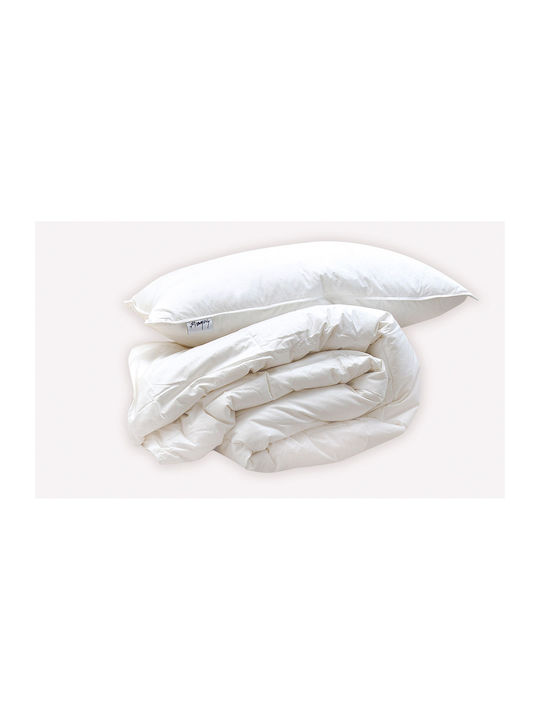 Rythmos Duvet Queen Down 220x240cm Basics 50/50 White 290 GSMGsm 11.5 togs Togs