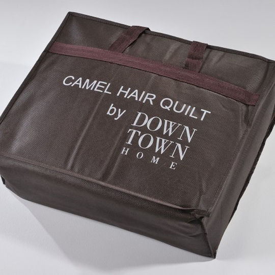 Down Town Home Πάπλωμα Υπέρδιπλο Μάλλινο 230x250εκ. Camel Μπεζ 430 GSM