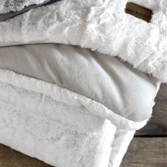 Nima Duvet Cover Single 160x220cm Velure Cream 710 GSMGsm
