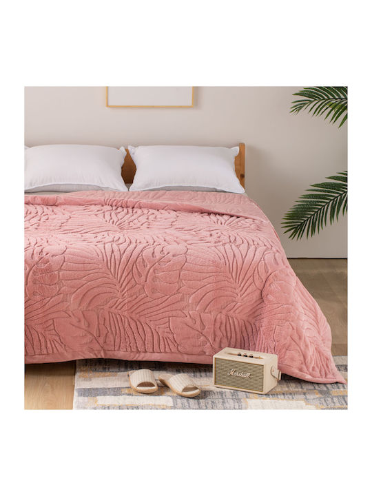 Anna Riska Bettbezug Großes Doppelbett 220x240cm Lucia 2 Blush Pink 220 GSMGsm