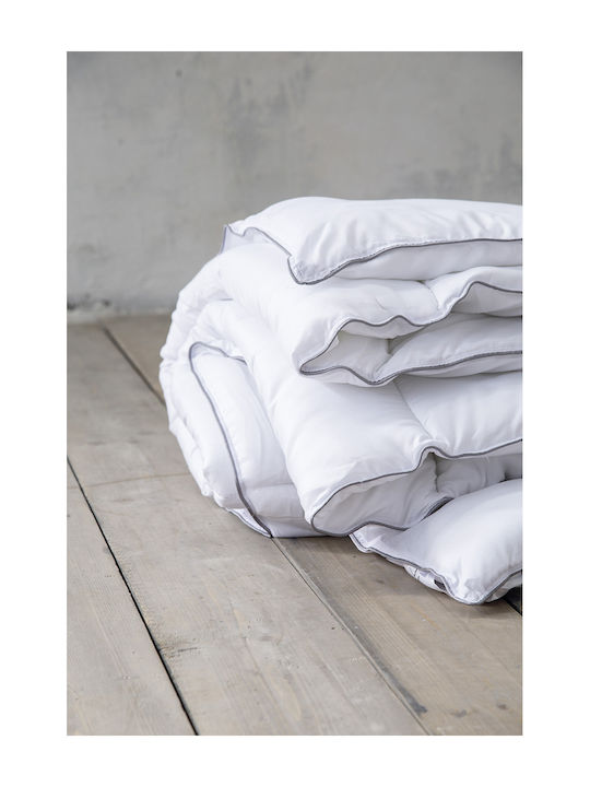 Nima Duvet Queen with Microfiber Filling 220x240cm Balance White 470 GSMGsm 9.5 togs Togs
