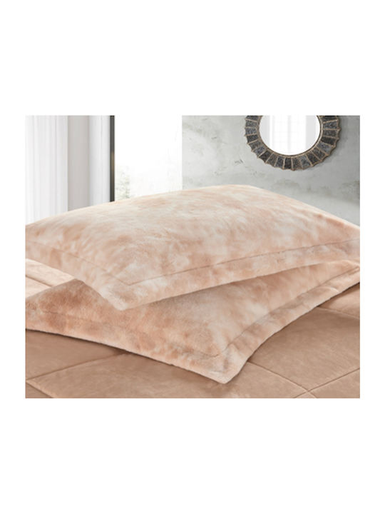 Liolios Home Duvet Cover Queen 220x240cm Crystal Blush 200 GSMGsm