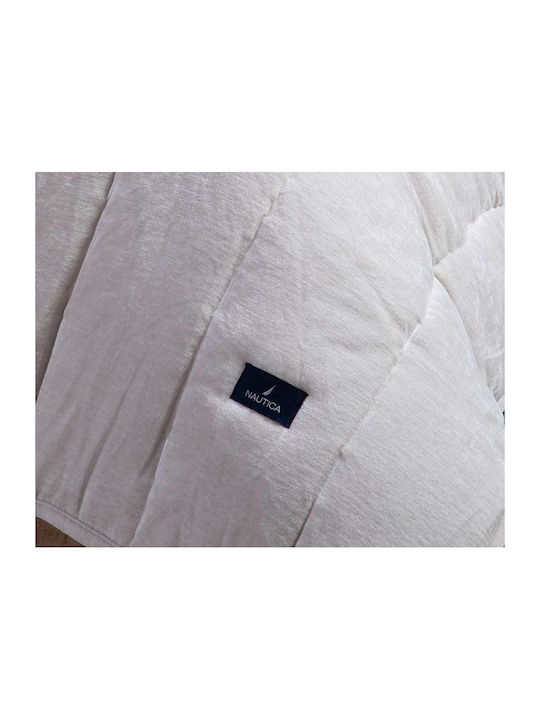 Nef-Nef Homeware Κουβερτοπάπλωμα Υπέρδιπλο 220x240εκ. Nau Coast Γκρι 250 GSM