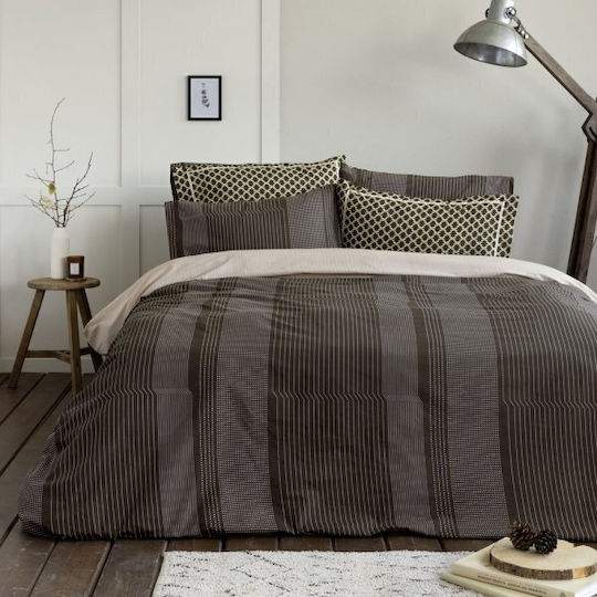 Nima Πάπλωμα Μονό 170x240εκ. Welley Γκρί