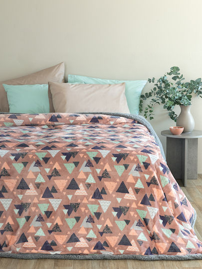 Palamaiki Duvet Cover Single 160x220cm Blake Pink 280 GSMGsm