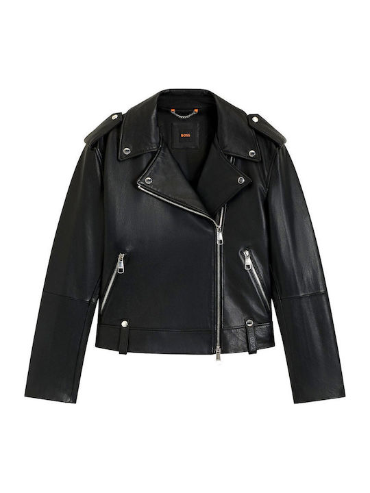 C_sandy Damen Bikerjacke Black