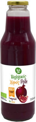 Όλα Bio Βιολογικός Χυμός Bio Juice Ρόδι 750ml