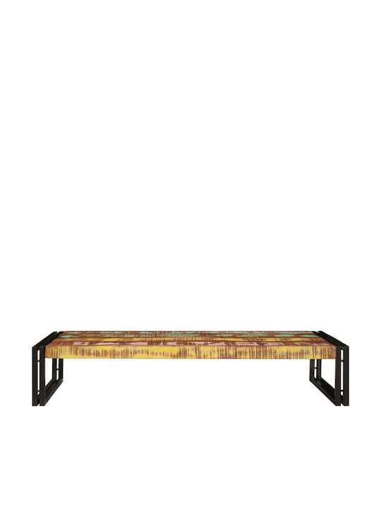 vidaXL Επιδαπέδια Ραφιέρα Μπάνιου Ξύλινη 120x50x23cm Καφέ