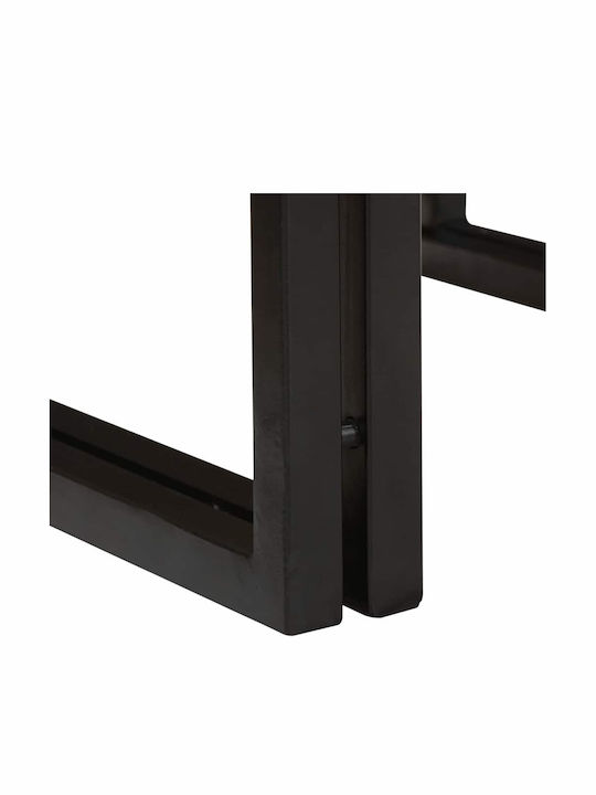 vidaXL Επιδαπέδια Ραφιέρα Μπάνιου Ξύλινη 80x50x23cm Καφέ