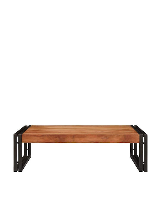 vidaXL Επιδαπέδια Ραφιέρα Μπάνιου Ξύλινη 80x50x23cm Καφέ