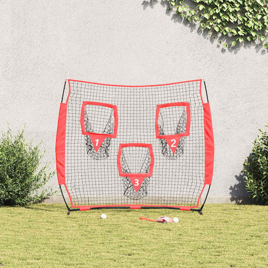Vidaxl Baseball & Softball Black 214.5 x 89.5 x 181 cm Polyester